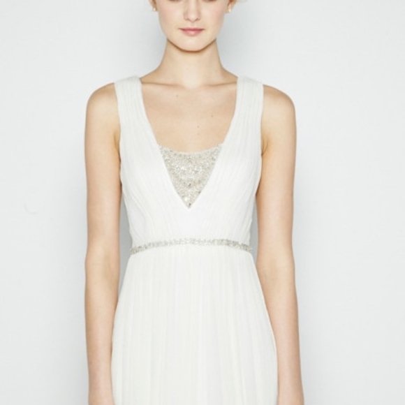 COPY - NICOLE MILLER MILLE BRIDAL WEDDING DRESS 6 LH10000 - Picture 3 of 8